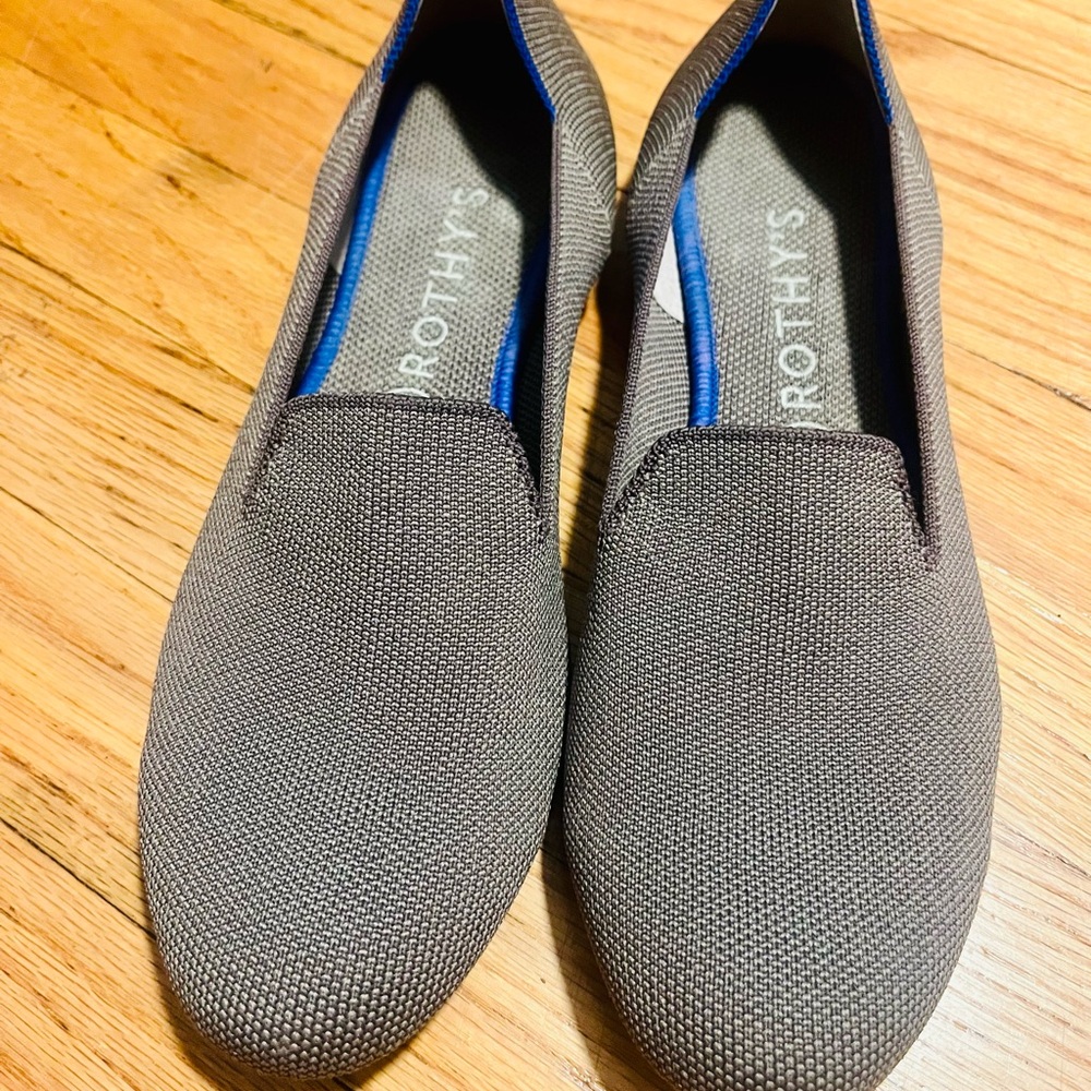 Rothy's Charcoal Slip-On Loafers size 10